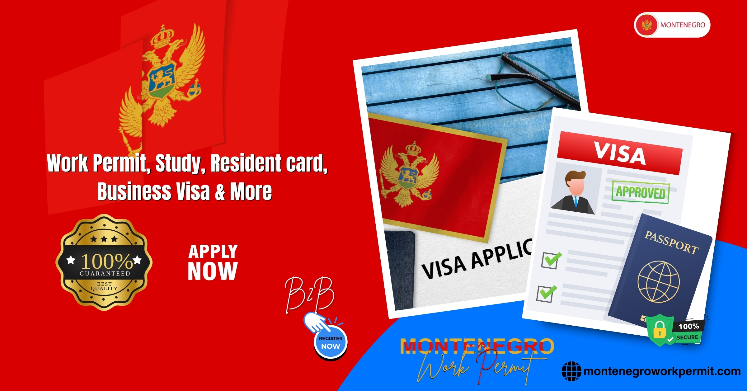 Your Guide to Obtaining a Work Permit and Business Resident Visa in Montenegro from Panama